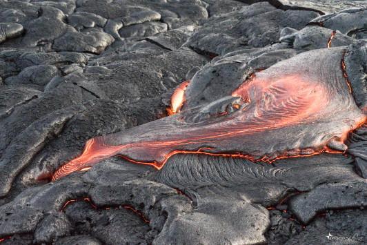 Active lava flows (2018)